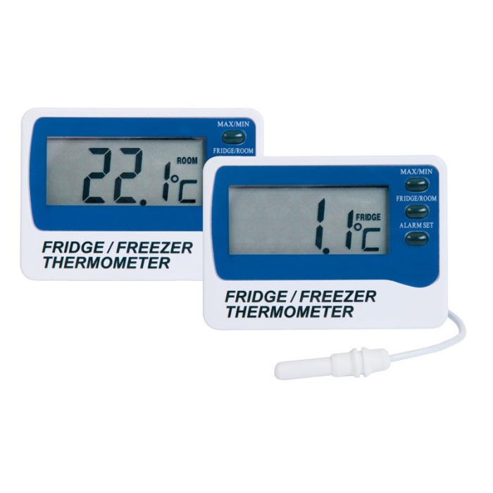 kyl-termometer Kyl & frys-termometer med kalibreringscertifikat